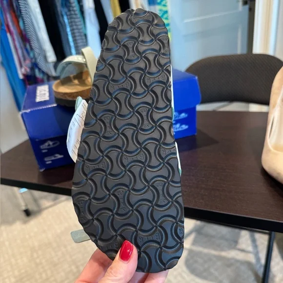 Birkenstock Franca Injected Rivets Sandals - Size 39 - Matcha - Picture 4 of 8